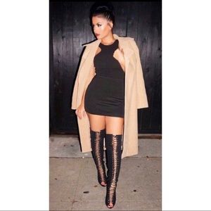 ‼️SOLD‼️Black Knee High Boots